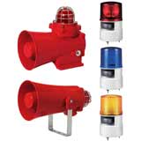 Đèn cảnh báo kết hợp loa, còi