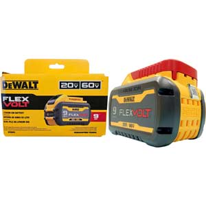 Pin 20V/60V cho dụng cụ cầm tay DEWALT DCB609