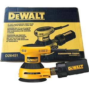 Máy đánh bóng quỹ đạo ngẫu nhiên DEWALT D26451