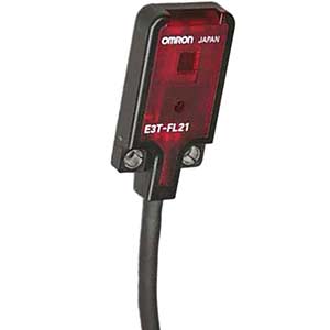 Cảm biến quang OMRON E3T-FL21 2M thu-phát chung, 30mm