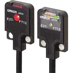 E3T-FT12 2M Cảm biến quang Omron thu-phát riêng - 100mm