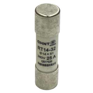 Cầu chì sứ dạng ống 14x32mm CHINT RT14-32 25A
