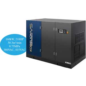 Máy nén khí biến tần 110...250kW có dầu KOBELCO VS160A
