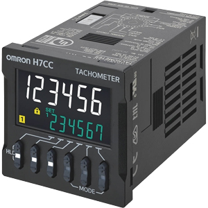 Bộ đếm tốc độ OMRON H7CC-R11 100-240VAC, 48x48mm, 6 số