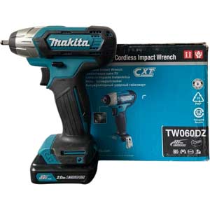 Cordless impact wrench 6.35mm MAKITA TW060DZ