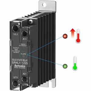 SRHL1-1225 Autonics Rơ le bán dẫn 1 pha 10-30vdc 25A