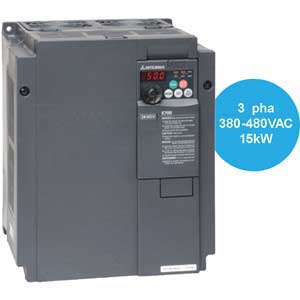 Biến tần MITSUBISHI FR-E740-15K 3 pha 380VAC 15kW 30A 400Hz