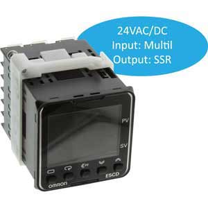 E5CD-QX2D6M-000 điều khiển nhiệt 24v ngõ ra SSR Omron