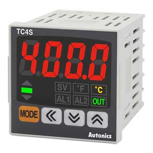 Bộ điều khiển nhiệt độ AUTONICS TC4S-14R 110-220VAC, 48x48mm