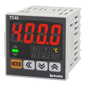 Bộ hiển thị nhiệt độ AUTONICS TC4S-N2N 24VAC/24-48VDC, 48x48mm
