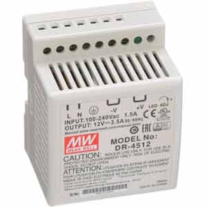 Bộ chuyển đổi nguồn 45W DR-45 series MEAN WELL DR-4512