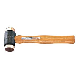 Búa đồng ESCO EA575VK-2 Double-headed hammer; Chất liệu đầu búa: Copper; Chất liệu mặt búa: Copper; Round; Smooth; D32mm