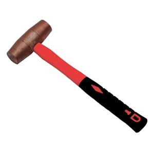 Búa đồng ENDURA E7246 Double-headed hammer; Chất liệu đầu búa: Red copper; Chất liệu mặt búa: Red copper; Round; Smooth