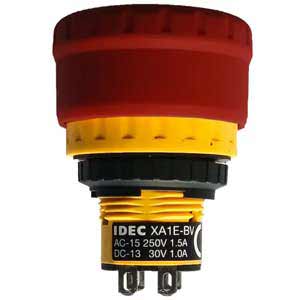 Nút nhấn khẩn cấp D16 IDEC XA1E-BV3U02R