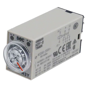 Đồng hồ timer H3Y-2 AC200-230 60S OMI Omron ON delay, 60s