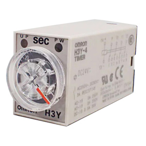 Đồng hồ timer H3Y-4 DC24 60S OMI Omron On-delay; 24VAC; 60s