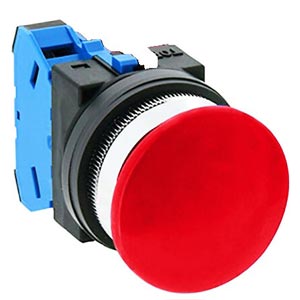 Nút nhấn giữ không đèn IDEC AON310R D30 1NO (Đỏ)