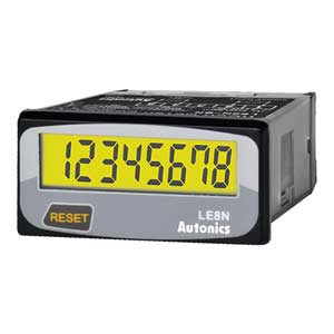 Bộ đếm thời gian AUTONICS LE8N-BN-L 48x24mm, 0-999999.9h, nguồn pin