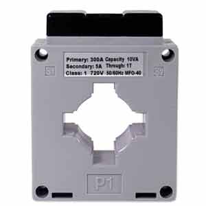 Máy biến dòng cho đồng hồ ampe TAIWAN METERS MFO-40 300/5A