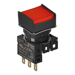 Nút nhấn nhả không đèn AUTONICS S16PRS-H1RC D16 1NO+1NC (Đỏ)
