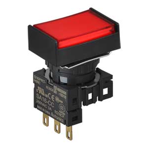 Nút nhấn giữ không đèn AUTONICS S16PRT-H2RC D16 1NO+1NC (Đỏ)