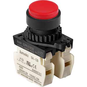Nút nhấn nhả không đèn AUTONICS S2PR-E1R2BM D22 2NC (Đỏ)