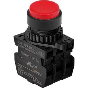 Nút nhấn nhả không đèn AUTONICS S2PR-E1R3A D22 3NO (Đỏ)