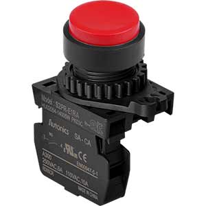 Nút nhấn nhả không đèn AUTONICS S2PR-E1RAM D22 1NO (Đỏ)