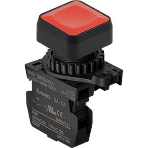 Nút nhấn nhả không đèn AUTONICS S2PRS-P1RAM D22 1NO (Đỏ)