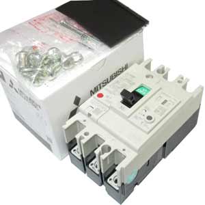 Aptomat khối chống giật 3 pha (ELCB) MITSUBISHI NV63-SV 3P 30A 7.5kA 1.2.500mA .