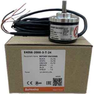 E40S6-2000-3-T-24 Encoder Autonics 6mm, 12-24VDC, 2000p/r