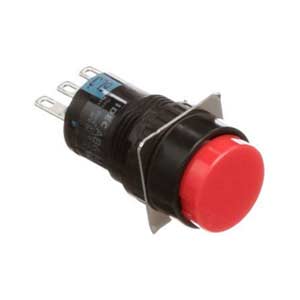 Nút nhấn nhả không đèn IDEC AB6M-M1RC D16 1NO+1NC (Đỏ)