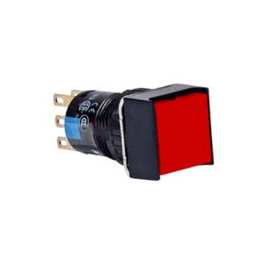 Nút nhấn giữ không đèn IDEC AB6Q-A1RC D16 1NO+1NC (Đỏ)