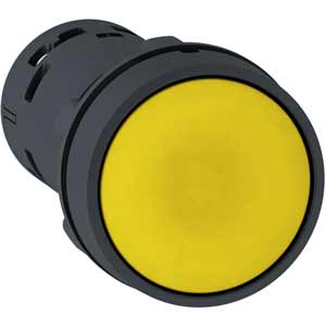 Nút nhấn nhả không đèn SCHNEIDER XB7NA81 D22 1NO (Vàng)