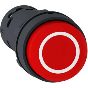 Nút nhấn nhả không đèn SCHNEIDER XB7NL4532 D22 1NO+1NC (Đỏ)