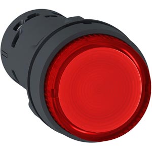 Nút nhấn giữ có đèn SCHNEIDER XB7NJ04B2 24VAC/DC D22 1NC (Đỏ)