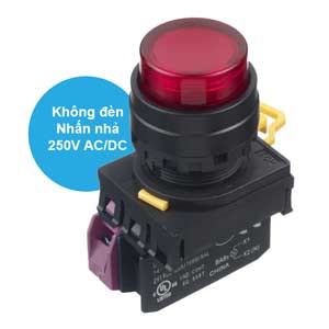 Nút nhấn nhả IDEC YW1L-M2E01Q0R D22 1NC (Đỏ)