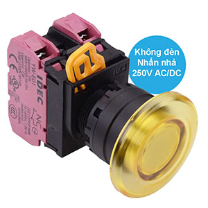 Nút nhấn nhả IDEC YW1L-M4E02Q0Y D22 2NC (Đỏ)