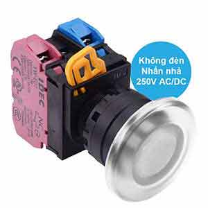 Nút nhấn nhả IDEC YW1L-M4E11Q0W D22 1NO+1NC (Trắng)