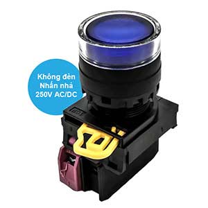 Nút nhấn nhả IDEC YW1L-MF2E01Q0S D22 1NC (Xanh)