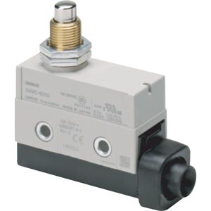 Công tắc hành trình OMRON D4MC-5000 Pin plunger; SPDT; 10A at 250VAC, 6A at 30VDC; 5.88N; 55mm; 41.3mm; 21.7mm
