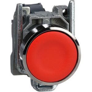 Nút nhấn nhả không đèn SCHNEIDER XB4BA42 D22 1NC (Đỏ)
