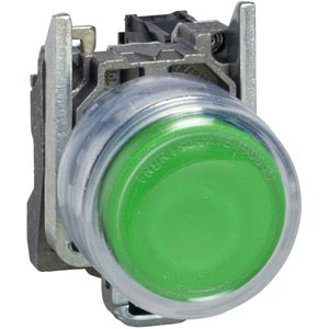 Nút nhấn nhả không đèn SCHNEIDER XB4BP31 D22 1NO (Xanh)