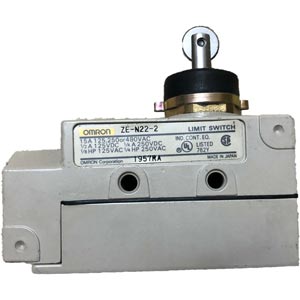 Công tắc hành trình  OMRON ZE-N22-2 Roller plunger; SPDT; 0.25A at 250VDC, 15A at 250VAC; 4.9N; 86mm; 44.5mm; 25.4mm