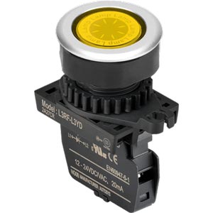 Đèn báo pha L3RF-L3YD AUTONICS - Vàng - D30mm - Giá rẻ