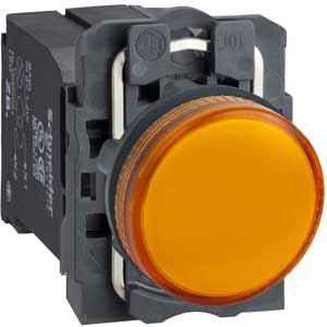 Đèn báo SCHNEIDER XB5AV35 110VAC D22 (Da cam)