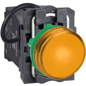 Đèn báo SCHNEIDER XB5AV5B5 380VAC D22 (Da cam)