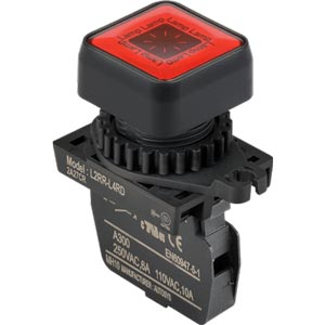 Đèn báo pha L2RR-L4RD AUTONICS - Đỏ - D22/25mm - Giá rẻ