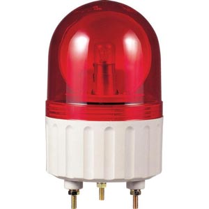 Đèn xoay cảnh báo QLIGHT S80R-BZ-220-R 220VAC D80 có còi màu đỏ