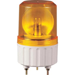 Đèn xoay cảnh báo QLIGHT S80U-BZ-110-A 110VAC D80 có còi màu hổ phách